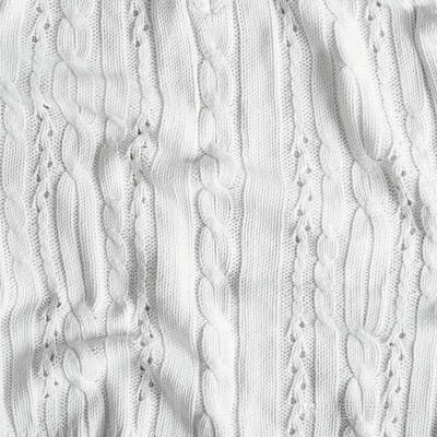 白色象牙針織面料紋理。手工毛衣, 背景, 復(fù)制空間